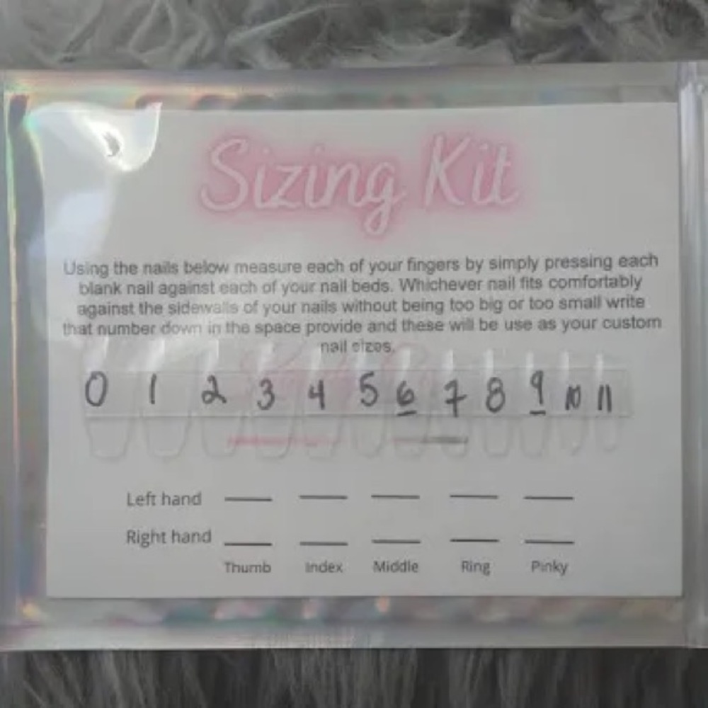 Nail Sizing Kit